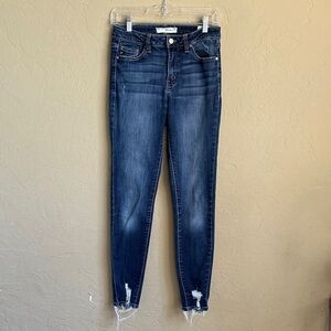Kancan skinny jeans size 7/27 women’s jeans distressed‎